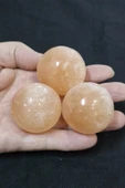 Turuncu Selenit Küre 4 Cm. thumbnail 2