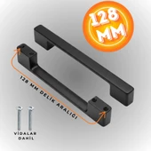 Köprü Kulp Dolap Çekmece Kulbu Metal Kulp 128 MM thumbnail 1