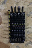 3D Printer Sepeti 140 Adetli Hex Bits Uç Organizeri thumbnail 3