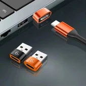 AC-58 Type-C to USB-A OTG Adaptör thumbnail 3