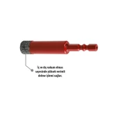 Spars Mermer Granit Panç Hex 16MM SPA54171 Spars thumbnail 2