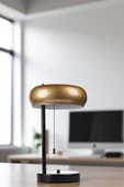 Lumexx SMİTH SİYAH ESKİTME BAŞLIKLI MASA LAMBASI thumbnail 1