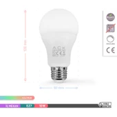 Ack Wifi LED Ampul 10W E27 thumbnail 5