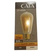 Cata 4WATT Rustik Ampul - Amber CT-4350 thumbnail 3