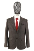 Slim Fit Erkek Tek Ceket thumbnail 3