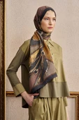 ED SCARF DESENLİ ŞAL thumbnail 8