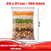 23x31 cm. Kilitli Torba (100 Adet) thumbnail 4