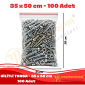 35x50 cm. Kilitli Torba (100 Adet) thumbnail 2