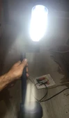 Masa lambası florasanli sağlam eski tip thumbnail 2