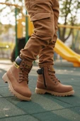 Tarçın Nubuk Erkek Çocuk Worker Bot thumbnail 3