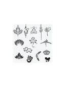 One Spray Tattoo Goa Pack Dövme Şablon Seti thumbnail 3