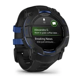 Garmin Instinct 3 - 50 mm AMOLED Siyah Mavi thumbnail 9