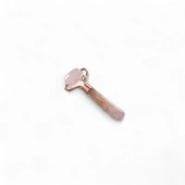 Pembe Quartz Mini Roller Masaj Taşı Face Roller thumbnail 4