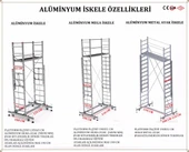 BEYKON MERDİVEN 2+2 TELESKOPİ İSKELE thumbnail 2