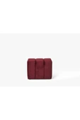 Framgan Framgan Yarmalı Puff Bordo thumbnail 2
