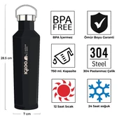 Igloo Pentagon Termos 750ml-SİYAH thumbnail 5