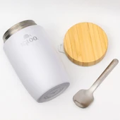 Igloo Bamboo Yemek Termosu 500ml-BEYAZ thumbnail 7