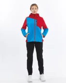 Mapamyumco Windbreaker Kadın Ceket-MAVİ-KIRMIZI thumbnail 3