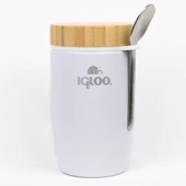 Igloo Bamboo Yemek Termosu 500ml-BEYAZ thumbnail 6