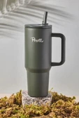 Perotti 17237 Colte V2 Paslanmaz Çelik Termos Bardak 1,2 Lt Yeşil thumbnail 1