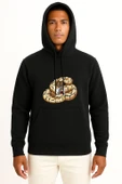Kapüşonlu Snake Ball Python Logo Blackjack Göğüs Tasarımlı Unisex Sweatshirt thumbnail 11