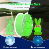 Creality Hyper Luminous Sarı Pla Filament (1.75mm, 1kg) thumbnail 3