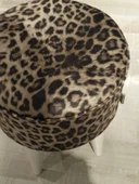 MERCAN MOBİLYA LEOPAR DESENLİ PUF BENCH thumbnail 4