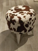 MERCAN MOBİLYA LEOPAR DESENLİ PUF BENCH thumbnail 4