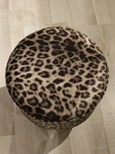 MERCAN MOBİLYA LEOPAR DESENLİ PUF BENCH thumbnail 2
