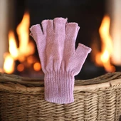 Tiriko Kadın Kesik Eldiven Açık Pembe thumbnail 2