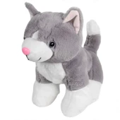 Kedi Peluş Gri 36 cm thumbnail 2