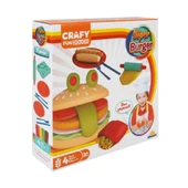 Crafy Süper Burger Oyun Hamuru Seti 200 gr. 12 Parça thumbnail 1