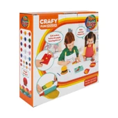 Crafy Süper Burger Oyun Hamuru Seti 200 gr. 12 Parça thumbnail 2