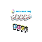 Lexmark CS517DE Muadil Toner 4 Renk Set thumbnail 2