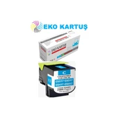 Lexmark CS317-71B50C0 Mavi Muadil Toner thumbnail 1