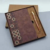 Lüks Kutulu Defter Kalem Set thumbnail 1