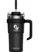 DAİMA COOLFLOW TERMOS SİYAH 780 ML thumbnail 1
