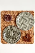 Flora Dip 2li Pasta Tabağı 19 Cm. thumbnail 1