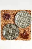 Flora Dip 2li Pasta Tabağı 19 Cm. thumbnail 2