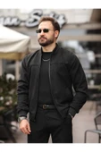 Yeni Sezon Kolej Bomber Süet Ceket thumbnail 4
