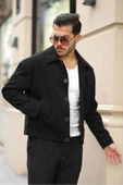 Premium Oversize Düğmeli Kaşe Ceket thumbnail 2