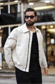 ERKEK SALAŞ OVERSİZE TREND DERİ CEKET thumbnail 3