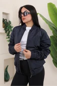 KADIN TAM KALIP  BOMBER CEKET thumbnail 2