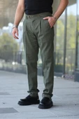 Tasarım İtalyan Model Keten Pantolon thumbnail 4