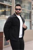 Şık ve Basic Slim Fit Kaşe Ceket thumbnail 11