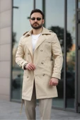 Apoletli Kemerli Trençkot thumbnail 6