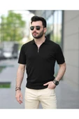Fermuarlı Triko Tshirt thumbnail 8