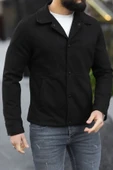 Erkek Slim Fit Deri Ceket thumbnail 6