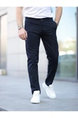 Slim Fit Chino Keten Pantolon thumbnail 1