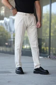 Tasarım İtalyan Model Keten Pantolon thumbnail 8